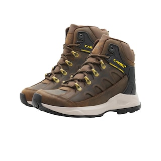 Foto 6 | Foto 6 | Bota Outdoor Para Hombre Piel Café Suela Antiderrapante Cafe