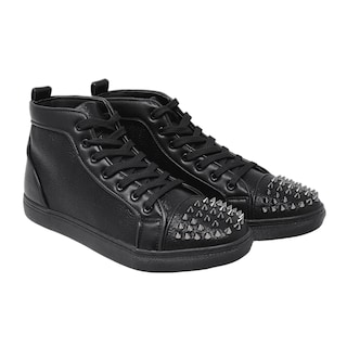Foto 1 | Foto 1 | Teni De Botin Platini Ssh542 Negro Para Hombre