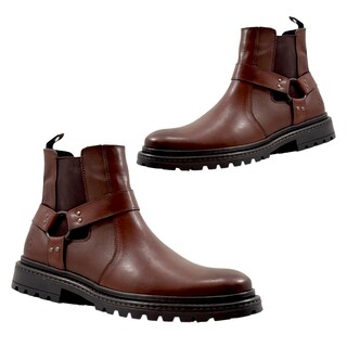 Foto 6 | Foto 6 | Bota Casual De Piel Para Caballero Suela Antiderrapante Jiko Ai