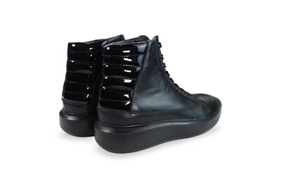 Foto 3 | Foto 3 | Bota Sport Hombre Benissimo 33503 Negra Piel Casual