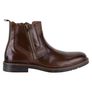 Foto 2 | Foto 2 | Botas Casuales Exterior Piel Color Café Para Hombre De Rbcollection