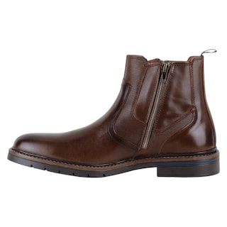Foto 3 | Foto 3 | Botas Casuales Exterior Piel Color Café Para Hombre De Rbcollection