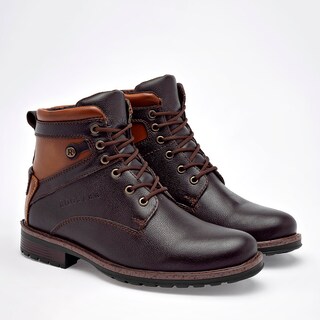 Foto 2 | Foto 2 | Rooster Bota Para Hombre Café