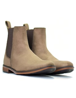 Foto 3 | Foto 3 | Botin Daraimar Chelsea Boots Hombre Gamuza Marron