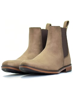 Foto 5 | Foto 5 | Botin Daraimar Chelsea Boots Hombre Gamuza Marron