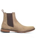Botin Daraimar Chelsea Boots Hombre Gamuza Marron