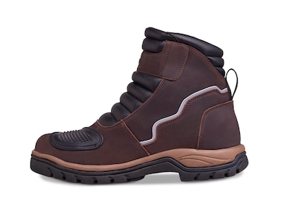 Foto 3 | Foto 3 | Bota para Hombre Motociclista Biker Sport Workland 77423 color Café