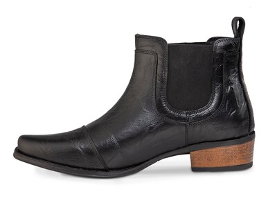 Foto 3 | Foto 3 | Bota Vaquera Hombre Botín Caballero Urban Cowboy 40706 color Negro