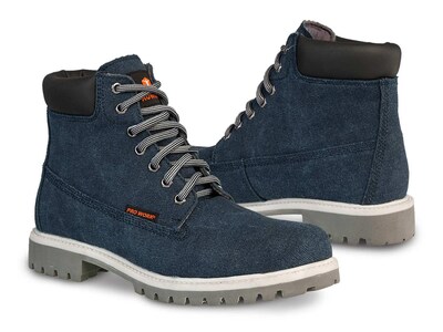 Foto 1 | Foto 1 | Bota Hombre Casual Vestir Pro Work 77611 Lona color Azul