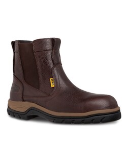 Foto 1 | Foto 1 | Bota Botin Roper con Casco color Café Workland