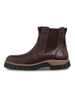 Foto 3 | Foto 3 | Bota Botin Roper con Casco color Café Workland