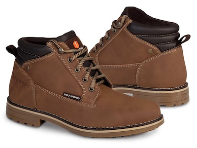 Foto 1 | Foto 1 | Bota Hombre Casual Vestir Botin Pro Work 89710 Coax Canela