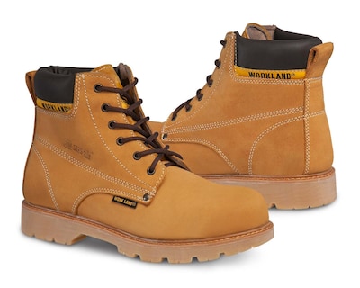 Foto 1 | Foto 1 | Bota para Hombre Industrial Casquillo Trabajo Workland 71882 Miel