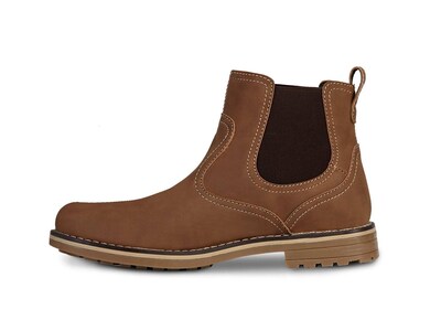 Foto 3 | Foto 3 | Bota para Hombre Casual Vestir Botin Pro Work 89705 Coax Canela