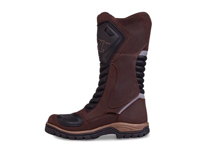 Foto 3 | Foto 3 | Botas Biker para Hombre Motociclista Workland Touring 77426 Café