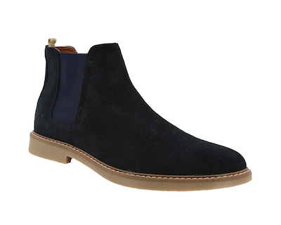 Foto 1 | Foto 1 | Botín Chelsea Triples Enzo 35800 Azul Marino para Hombre