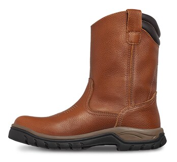 Foto 3 | Foto 3 | Bota Roper de Trabajo Vaquera Workland 77424 color Anaranjado para Hombre