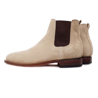 Foto 3 | Foto 3 | Botín Dasalo DCAGAE351 Chelsea Welt Gamuza Arena para Caballero