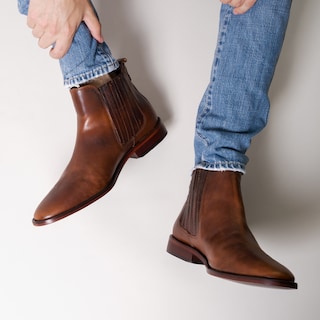 Foto 3 | Foto 3 | Botín de Piel Dasalo DCANS8418 color Marrón para Caballero