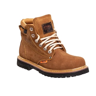 Foto 3 | Foto 3 | Botas Steel Boost Cafés para Hombre