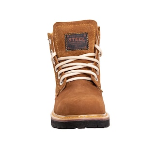 Foto 4 | Foto 4 | Botas Steel Boost Cafés para Hombre