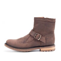 Botines de Piel Siete Leguas Biker color Café para Hombre