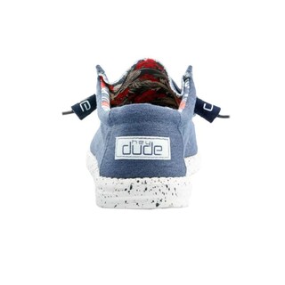 Foto 5 | Foto 5 | Zapatos Hey Dude Wally Stretch Azules 110382600 para Hombre