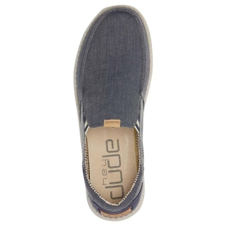 Foto 4 | Foto 4 | Zapatos Hey Dude Thad Chambray Azules para Hombre