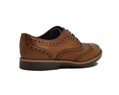 Foto 3 | Foto 3 | Bostoniano Warlock 9155 Miel De Piel Para Hombre