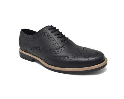 Foto 1 | Foto 1 | Bostoniano Warlock 9155 Negro De Piel Para Hombre