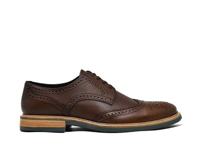 Foto 2 | Foto 2 | Bostoniano Warlock 8003 Café De Piel Para Hombre