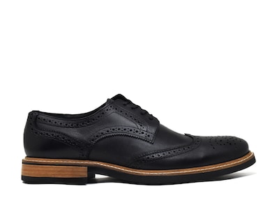 Foto 4 | Foto 4 | Bostoniano Warlock 8003 Negro De Piel Para Hombre