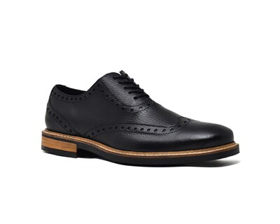 Foto 2 | Foto 2 | Bostoniano Warlock 8004 Negro De Piel Para Hombre