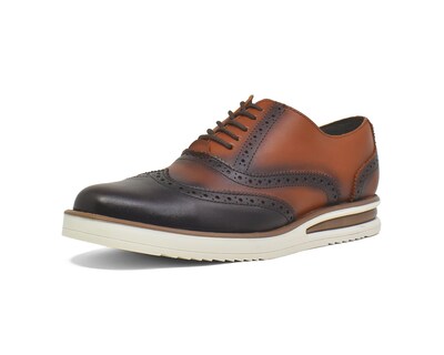 Foto 1 | Foto 1 | Bostoniano Warlock 9156 Caramel De Piel Para Hombre
