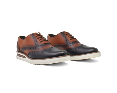 Foto 2 | Foto 2 | Bostoniano Warlock 9156 Caramel De Piel Para Hombre