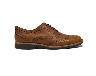 Foto 4 | Foto 4 | Bostoniano Warlock 9155 Miel De Piel Para Hombre