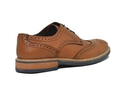 Foto 3 | Foto 3 | Bostoniano Warlock 8003 Miel De Piel Para Hombre
