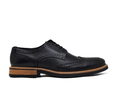 Foto 4 | Foto 4 | Bostoniano Warlock 8003 Negro De Piel Para Hombre