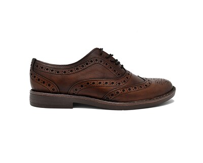 Foto 4 | Foto 4 | Bostoniano Warlock 9155 Café De Piel Para Hombre