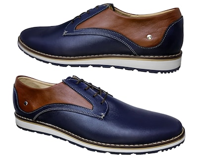 Foto 3 | Foto 3 | Zapatos Para Hombre En Piel Vacuno Casuales Y Comodos 9tr