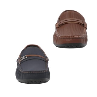 Foto 5 | Foto 5 | Zapato Duo Gerpa 550402 Para Hombre Bipack Casuales 2pack Tan/marino