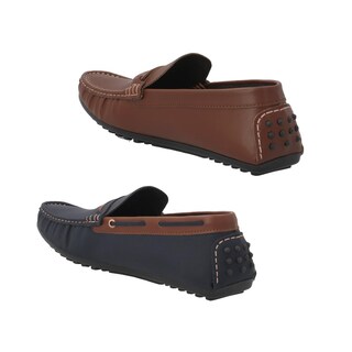 Foto 4 | Foto 4 | Zapato Duo Gerpa 550402 Para Hombre Bipack Casuales 2pack Tan/marino