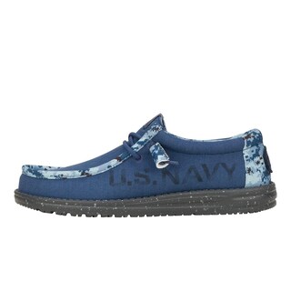 Foto 1 | Foto 1 | Zapatos Hey Dude Wally Us Azul Marino Camo Talla 14 Para Hombre - Venta Internacional.