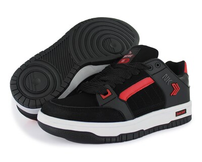 Foto 1 | Foto 1 | Tenis Casual Negro Rojo Hombre Glodunk Newk