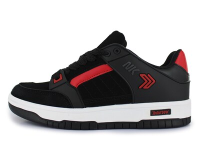 Foto 2 | Foto 2 | Tenis Casual Negro Rojo Hombre Glodunk Newk