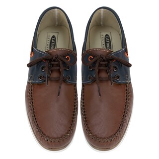 Foto 1 | Foto 1 | Calzado Para Caballero Chedron Piel Marino Piel Latino Estilo 510 #25 Nueva Imagen