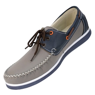 Foto 3 | Foto 3 | Calzado Para Caballero Gris Piel Marino Piel Latino Estilo 510 #26 Nueva Imagen
