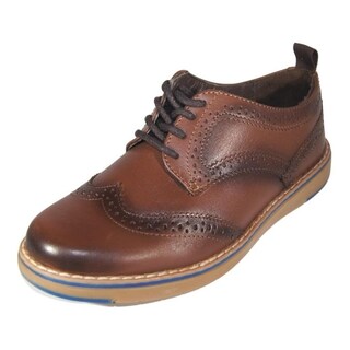 Foto 1 | Foto 1 | Zapato Casual Bostonianos 82201 Chabelo Cafe Piel 18-26 Marron Claro