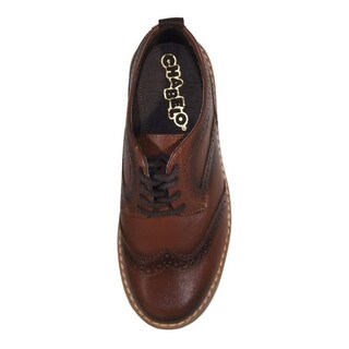 Foto 4 | Foto 4 | Zapato Casual Bostonianos 82201 Chabelo Cafe Piel 18-26 Marron Claro