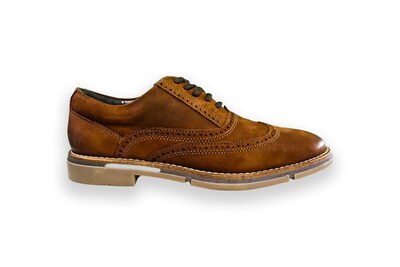 Foto 1 | Foto 1 | Zapato Bostoniano Hombre Benissimo 1305 Gamuza Café Casual